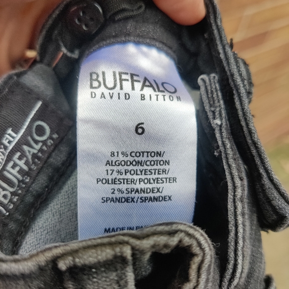 🔥 David Bitton Buffalo Black Boys Jeans - Picture 6 of 7